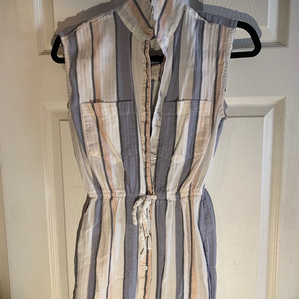 Striped pastel dress